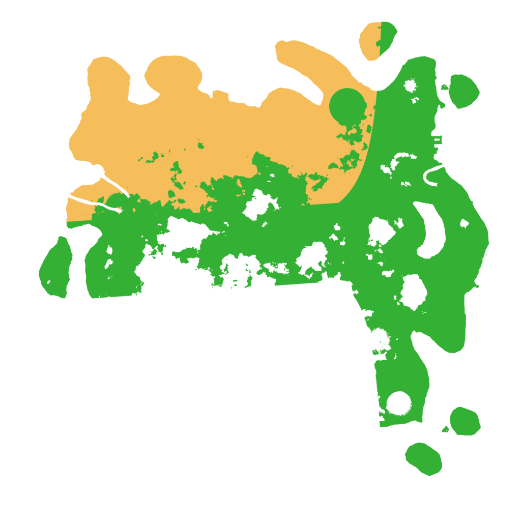 Biome Rust Map: Procedural Map, Size: 3800, Seed: 20231207