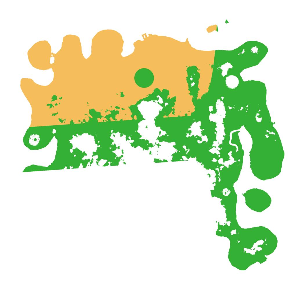 Biome Rust Map: Procedural Map, Size: 4000, Seed: 1501681712