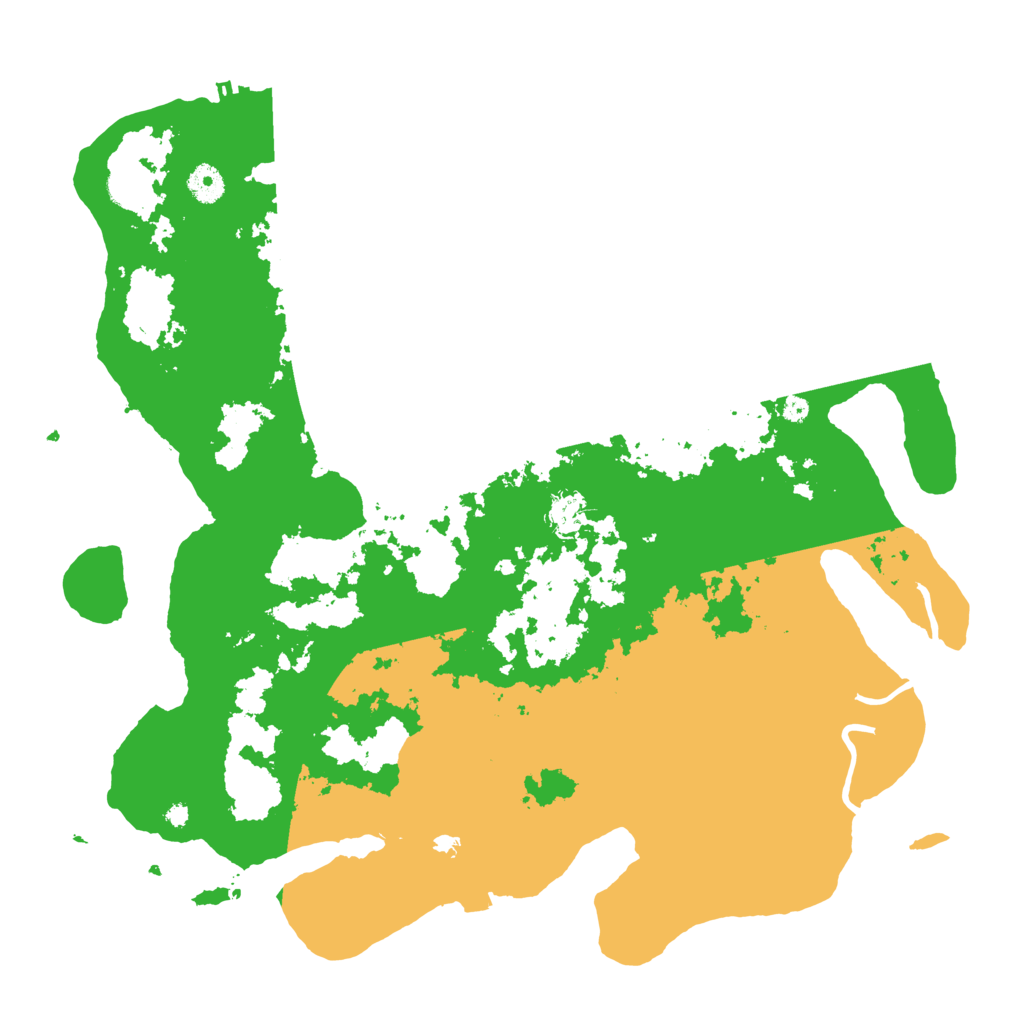 Biome Rust Map: Procedural Map, Size: 4200, Seed: 101198435