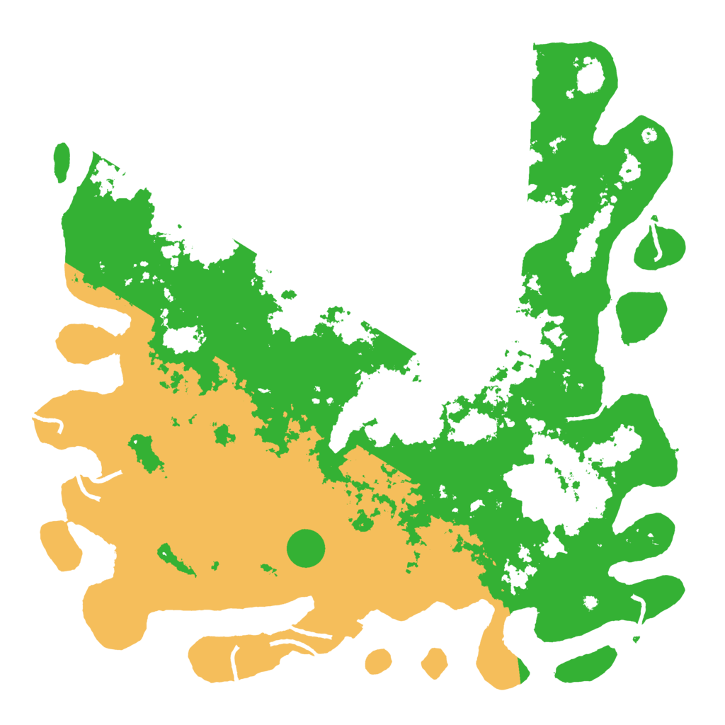 Biome Rust Map: Procedural Map, Size: 5000, Seed: 1358977336