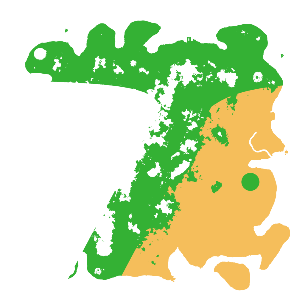 Biome Rust Map: Procedural Map, Size: 4500, Seed: 736897962