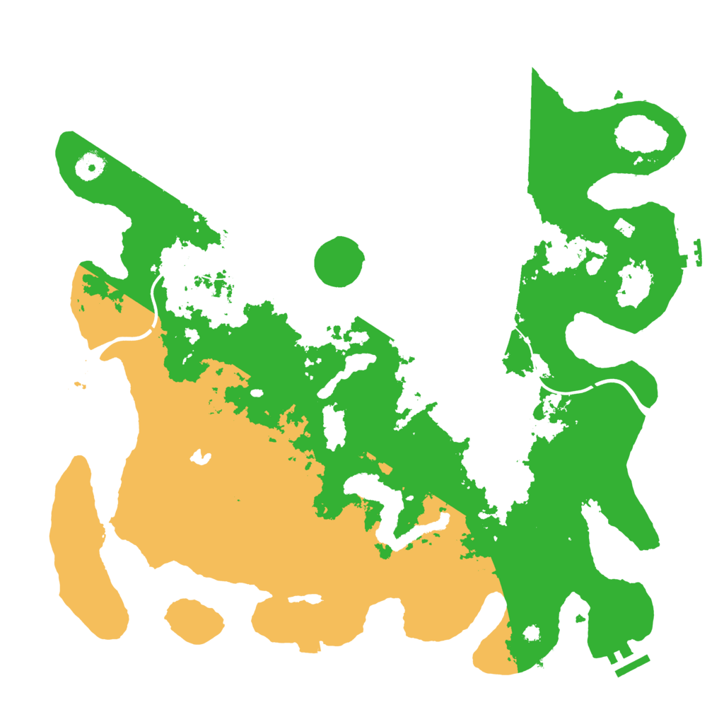 Biome Rust Map: Procedural Map, Size: 4000, Seed: 84068179