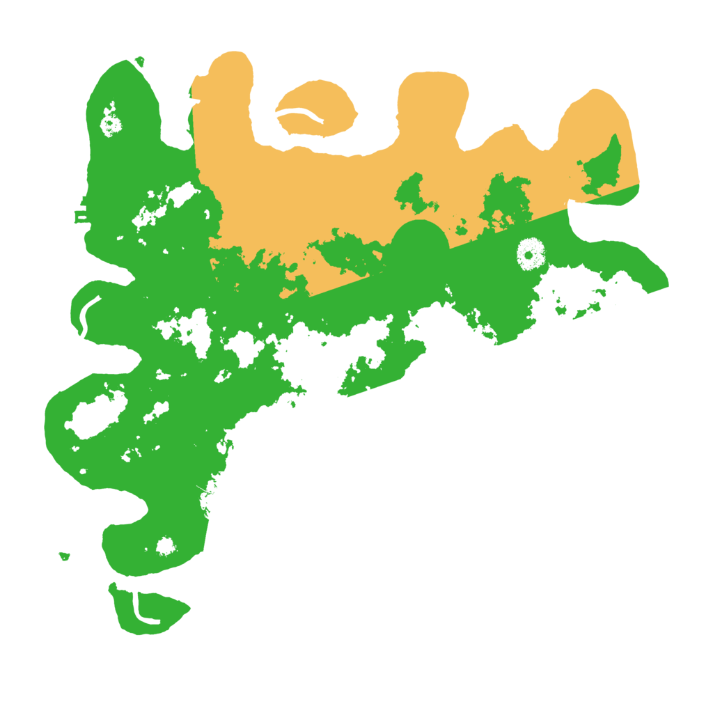 Biome Rust Map: Procedural Map, Size: 3500, Seed: 1770068335