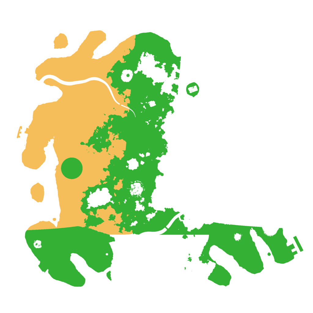 Biome Rust Map: Procedural Map, Size: 3850, Seed: 488017200