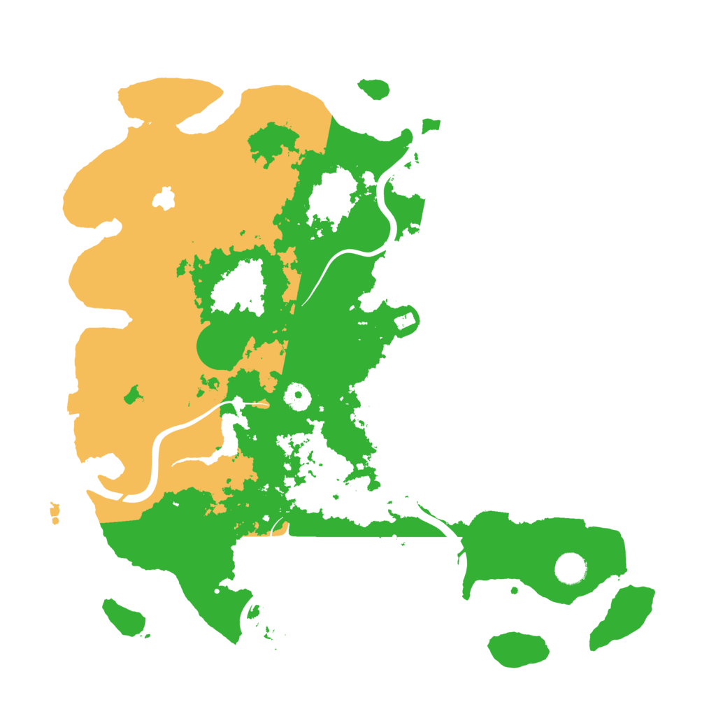 Biome Rust Map: Procedural Map, Size: 4000, Seed: 1828603896
