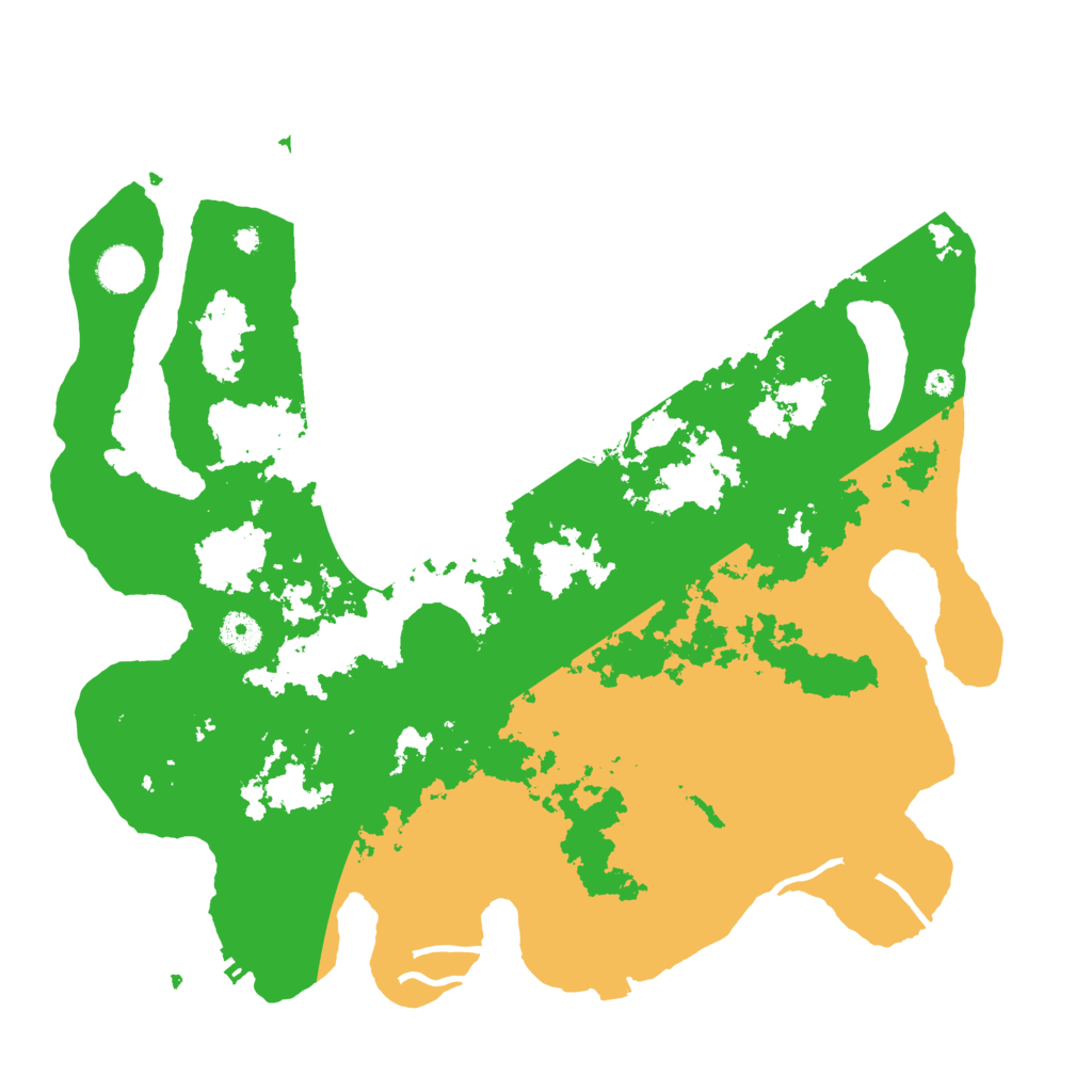Biome Rust Map: Procedural Map, Size: 4000, Seed: 421336361