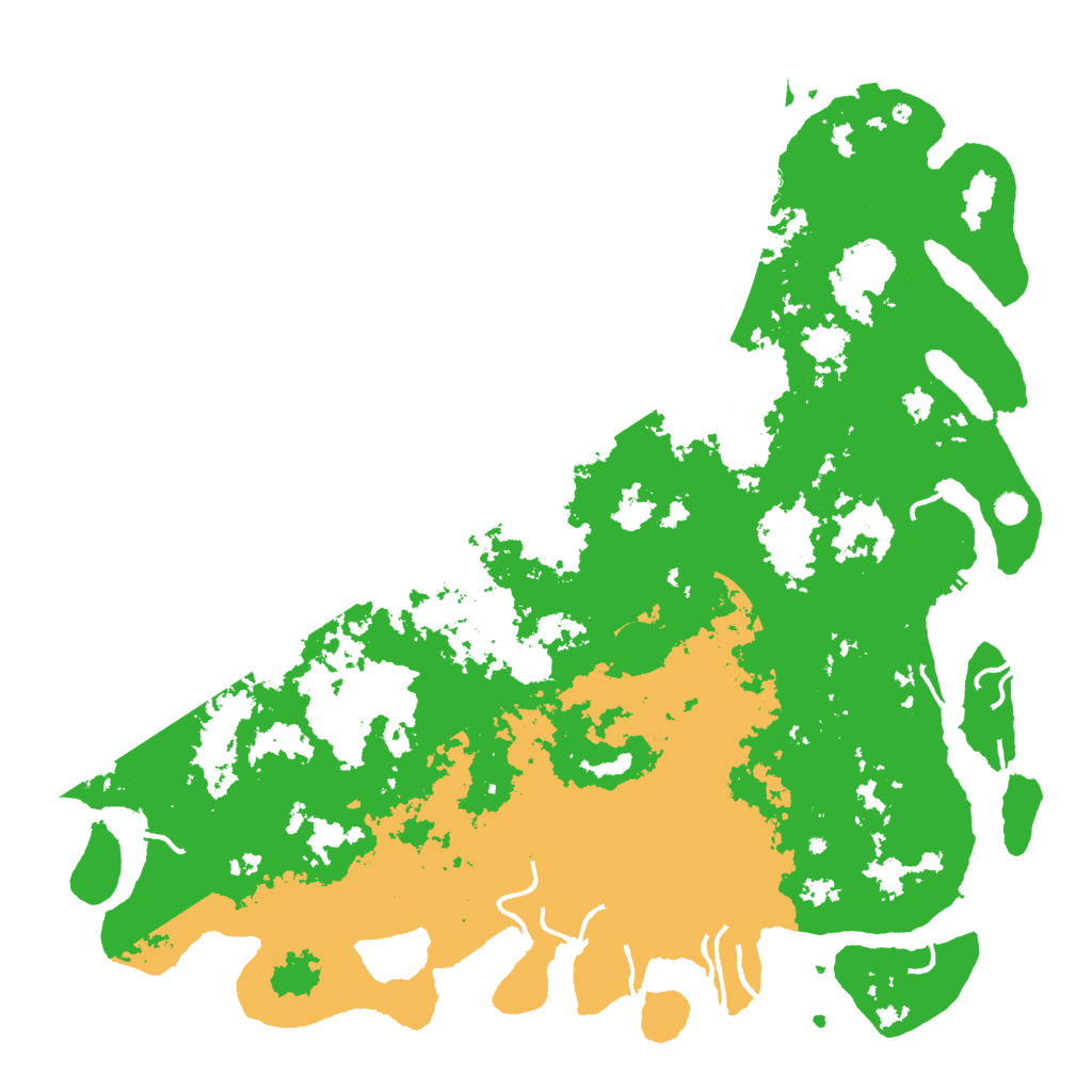 Biome Rust Map: Procedural Map, Size: 5850, Seed: 498011554