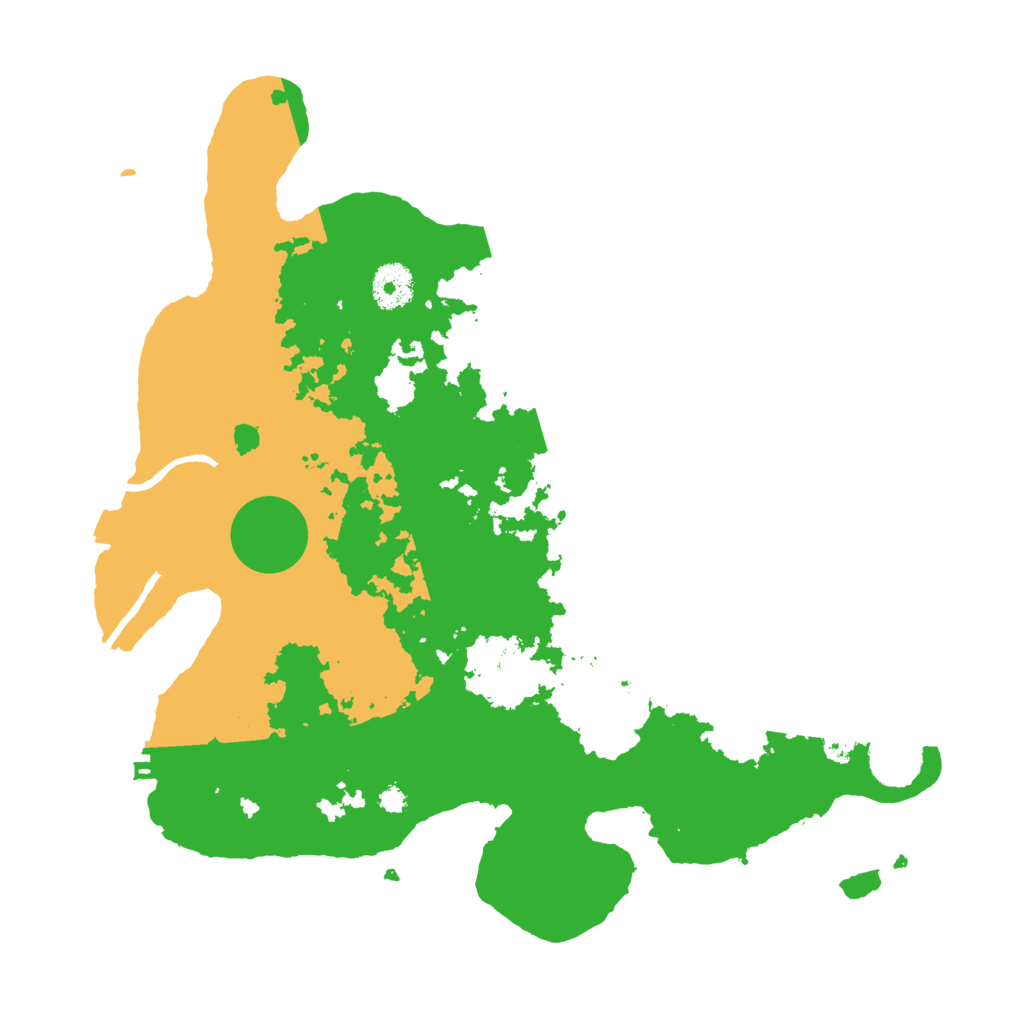 Biome Rust Map: Procedural Map, Size: 3500, Seed: 1585633010