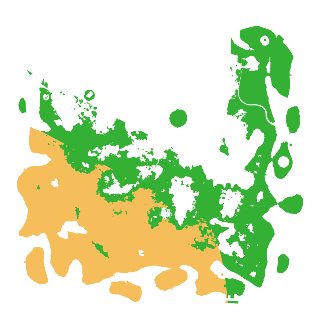 Biome Rust Map: Procedural Map, Size: 5000, Seed: 1362406029