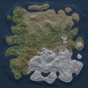 Thumbnail Rust Map: Procedural Map, Size: 4250, Seed: 857979686, 19 Monuments