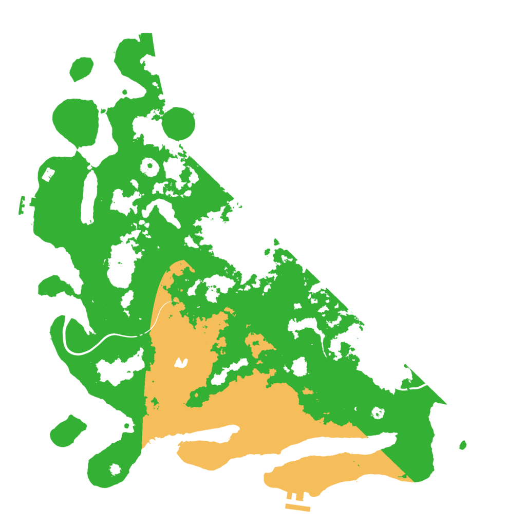 Biome Rust Map: Procedural Map, Size: 4250, Seed: 1595408641