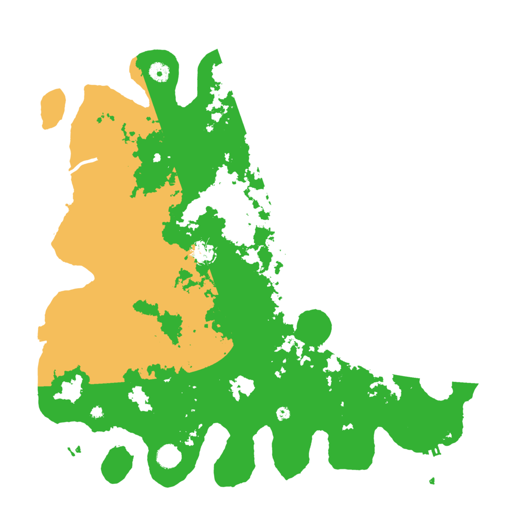 Biome Rust Map: Procedural Map, Size: 4000, Seed: 450447487