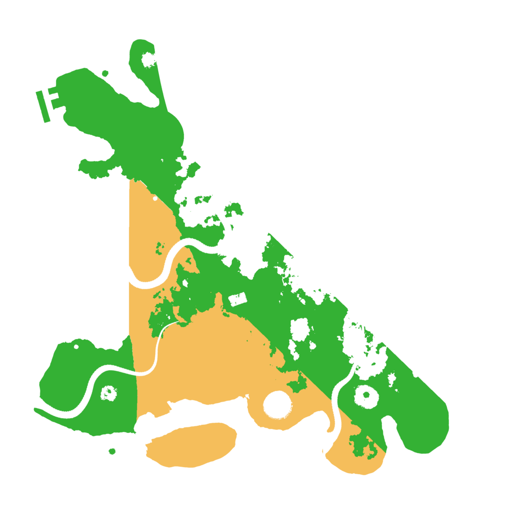 Biome Rust Map: Procedural Map, Size: 3250, Seed: 9006364