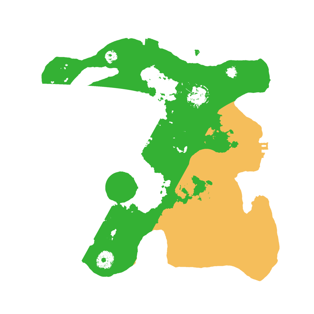 Biome Rust Map: Procedural Map, Size: 2700, Seed: 575629046