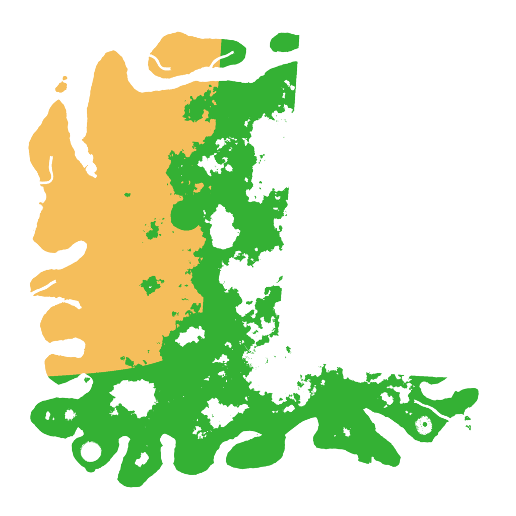 Biome Rust Map: Procedural Map, Size: 4500, Seed: 1214527665