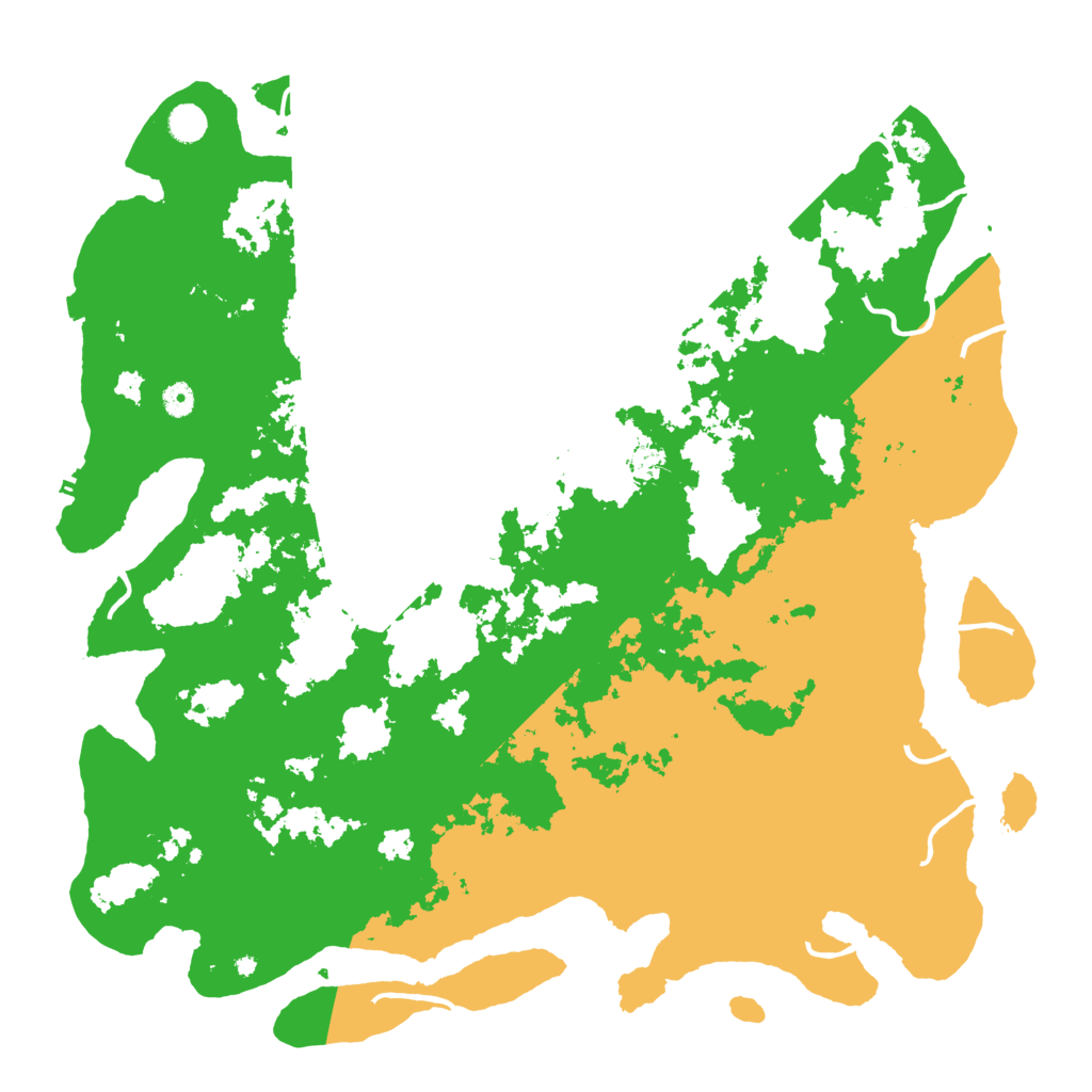 Biome Rust Map: Procedural Map, Size: 5000, Seed: 1799013222