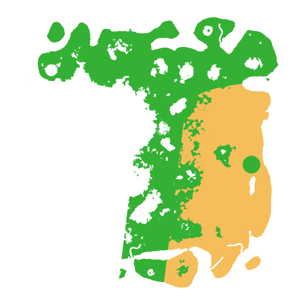 Biome Rust Map: Procedural Map, Size: 4500, Seed: 280222298
