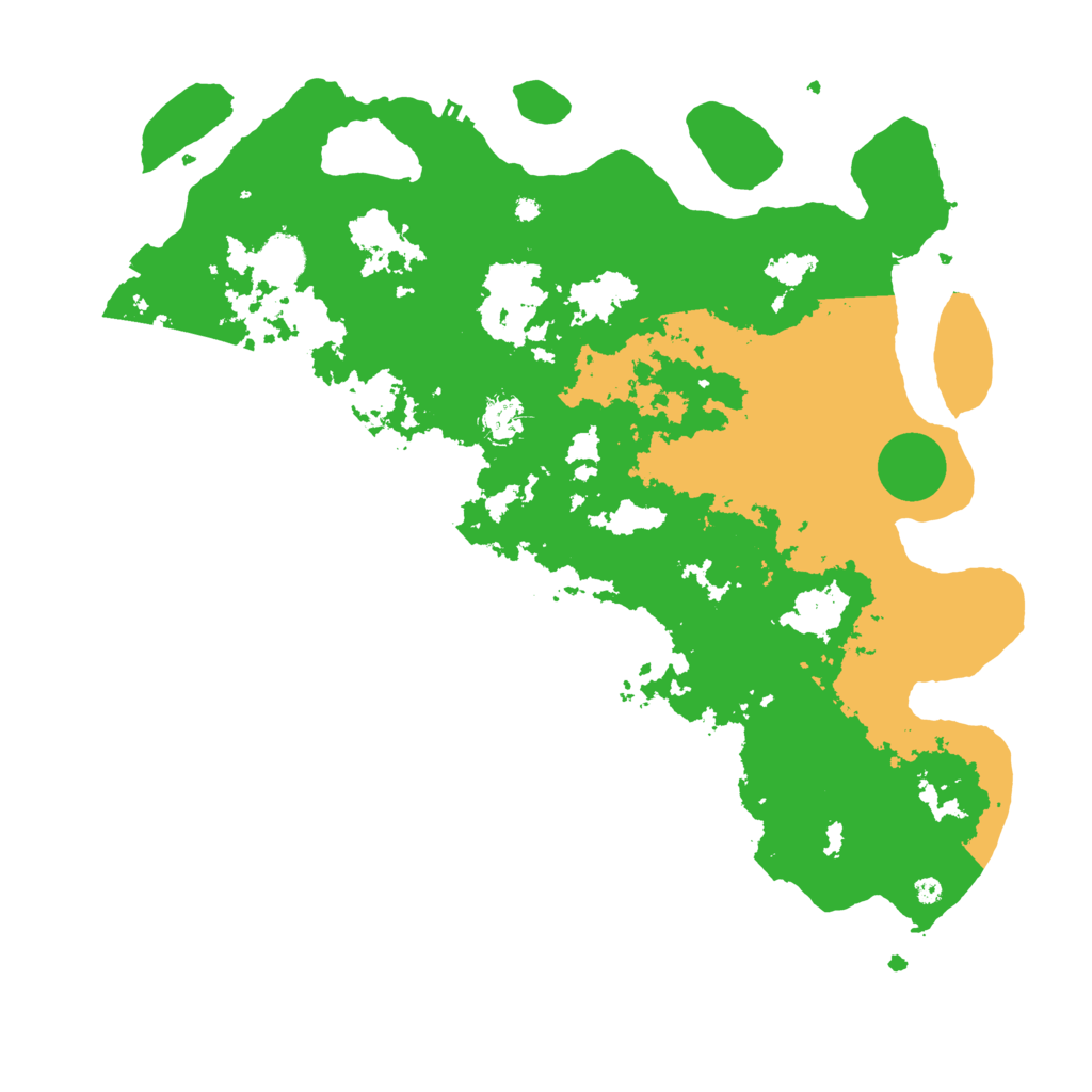Biome Rust Map: Procedural Map, Size: 4200, Seed: 1075187239
