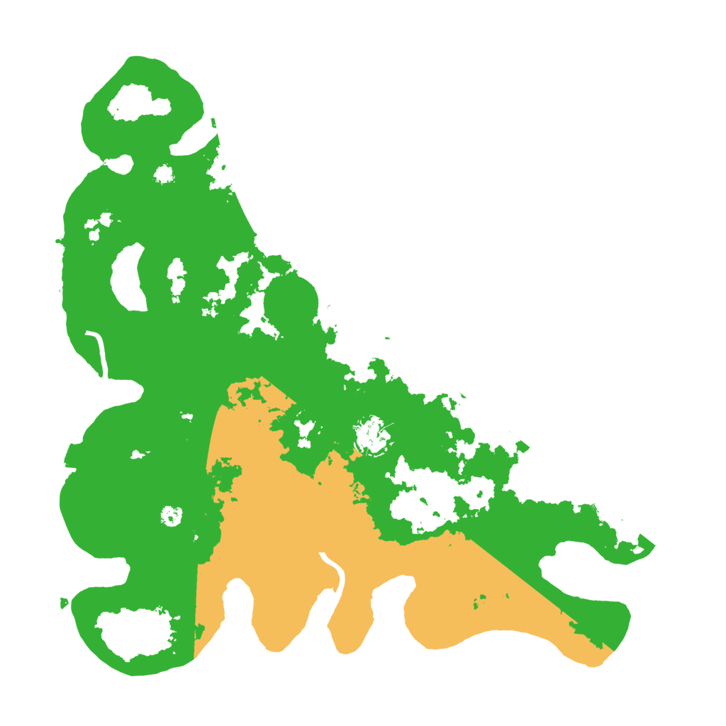 Biome Rust Map: Procedural Map, Size: 3500, Seed: 252551137