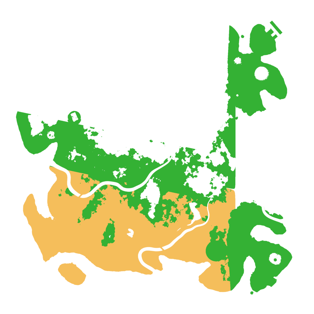 Biome Rust Map: Procedural Map, Size: 4000, Seed: 2195952