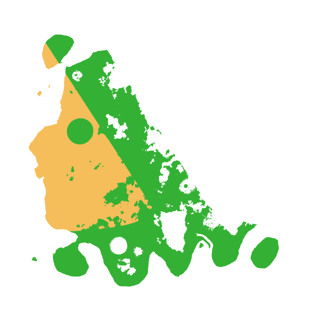 Biome Rust Map: Procedural Map, Size: 3250, Seed: 805944524