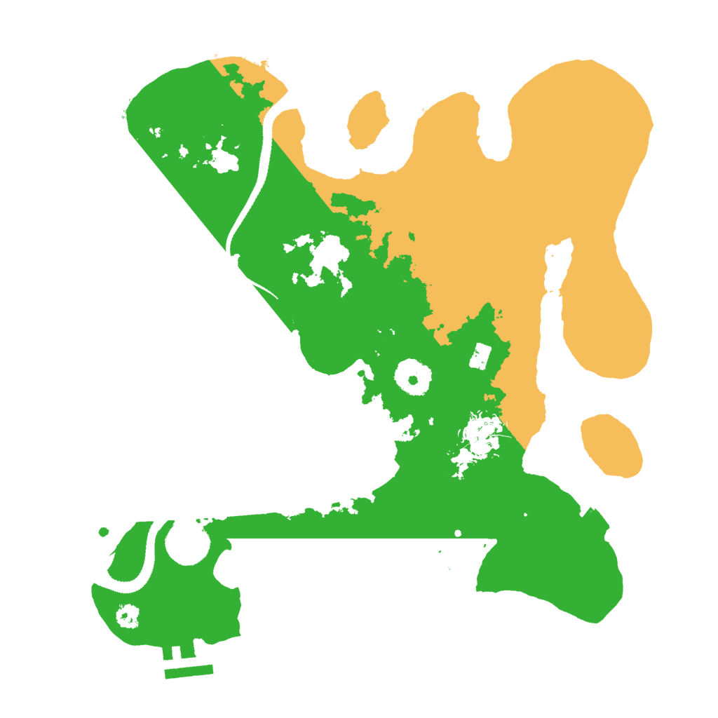 Biome Rust Map: Procedural Map, Size: 3000, Seed: 1941673549