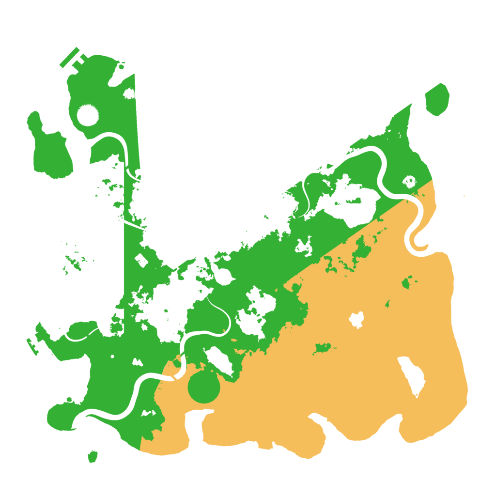 Biome Rust Map: Procedural Map, Size: 4050, Seed: 341561480