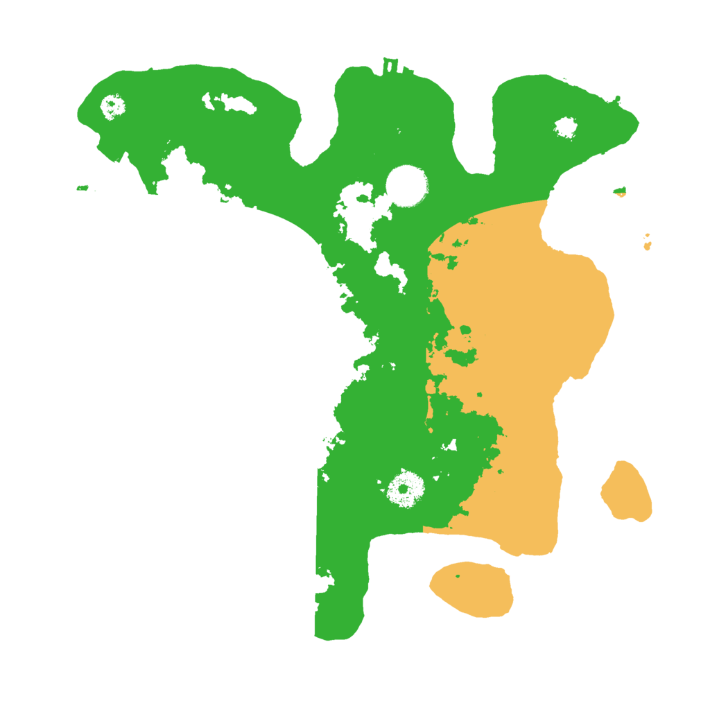 Biome Rust Map: Procedural Map, Size: 3000, Seed: 322868041