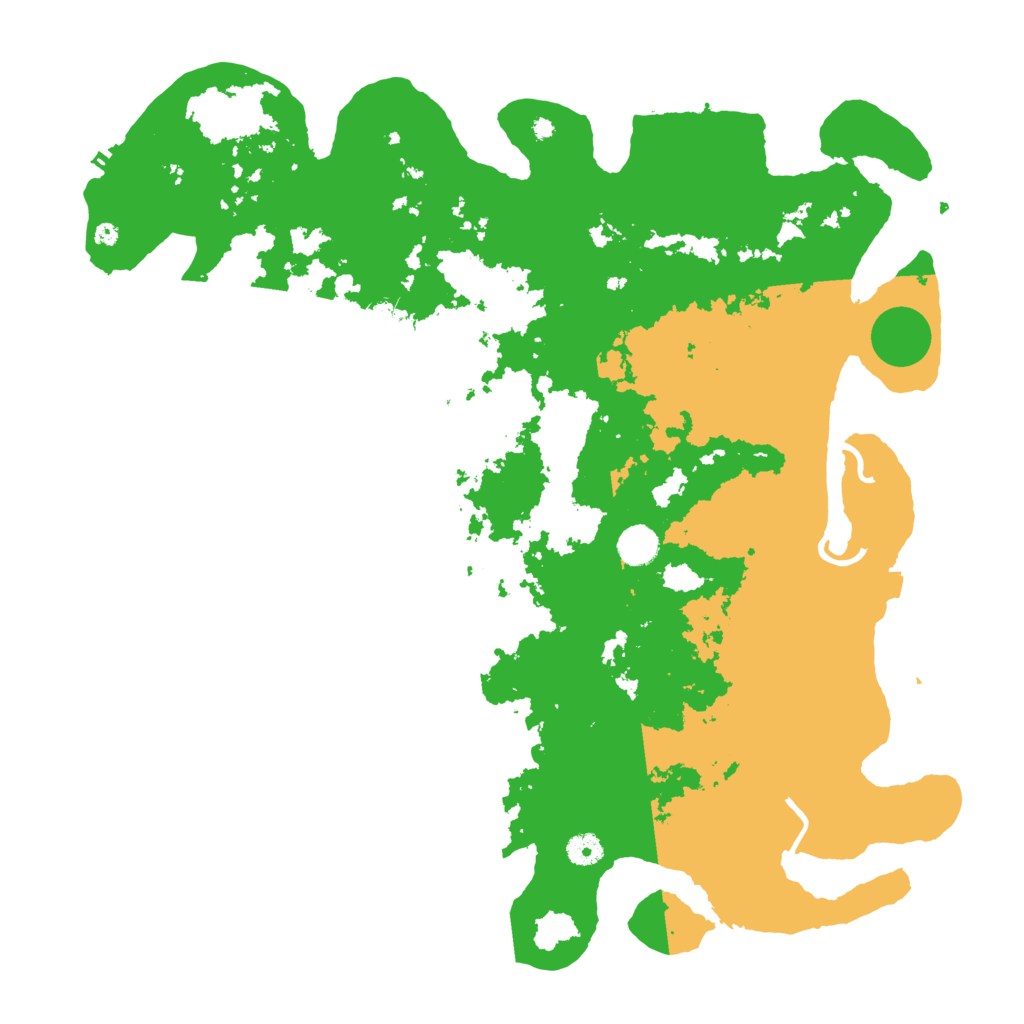 Biome Rust Map: Procedural Map, Size: 4500, Seed: 1519102313