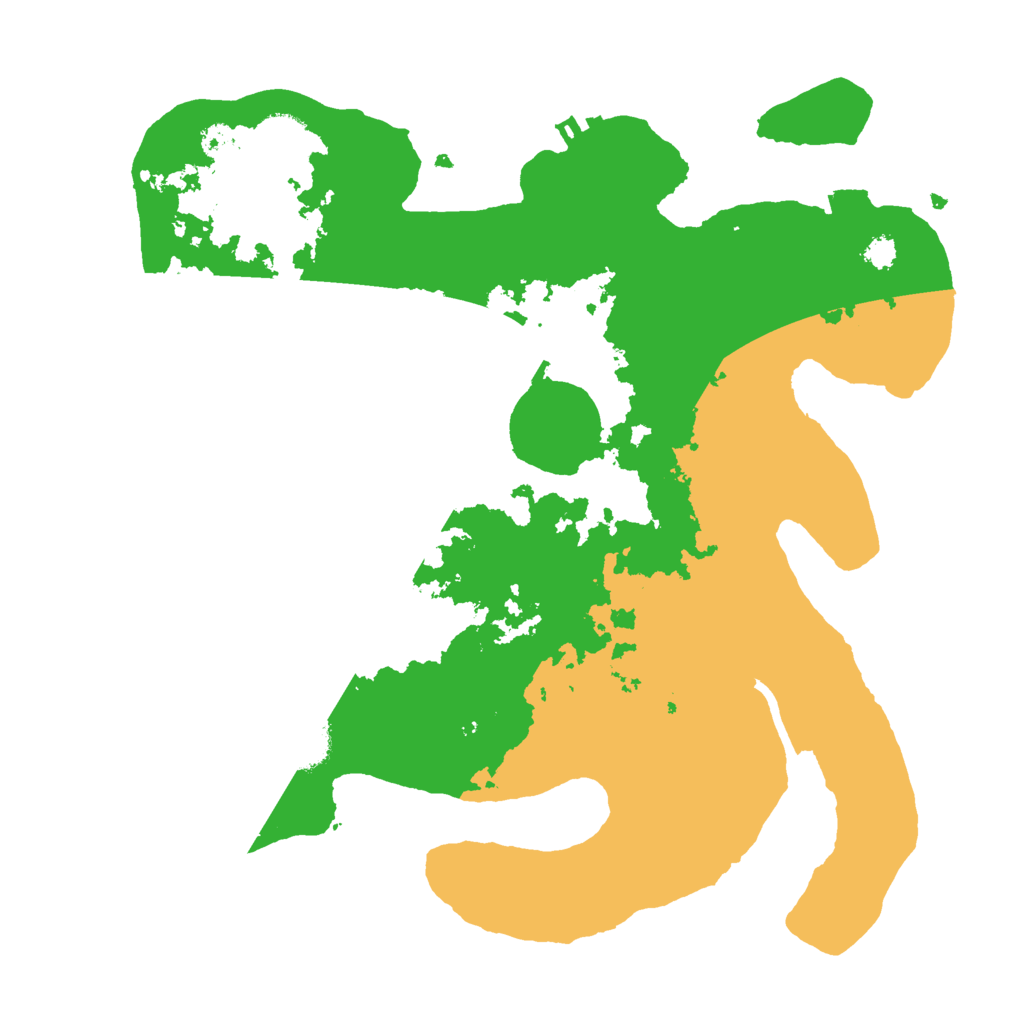 Biome Rust Map: Procedural Map, Size: 3000, Seed: 42464