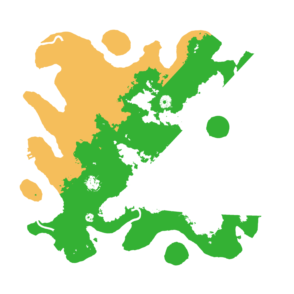 Biome Rust Map: Procedural Map, Size: 3500, Seed: 898197316