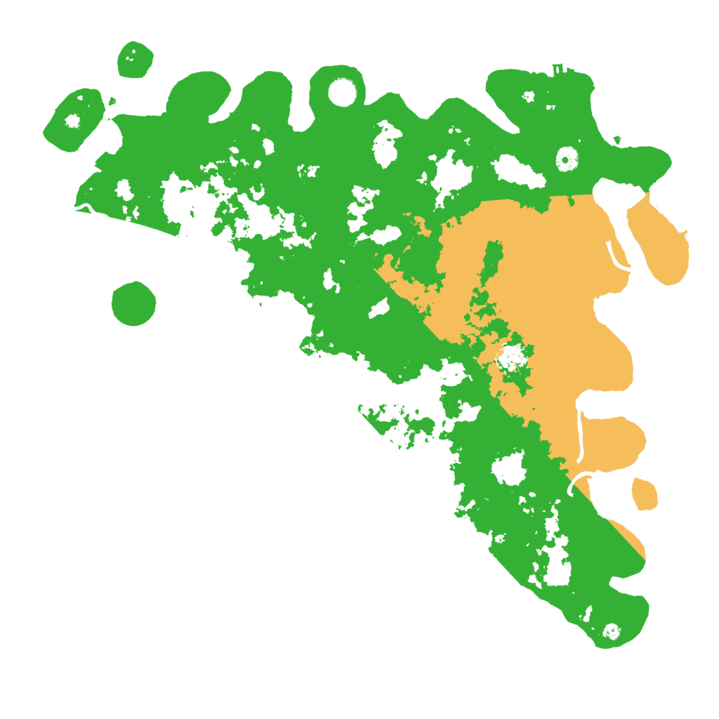 Biome Rust Map: Procedural Map, Size: 4500, Seed: 2946