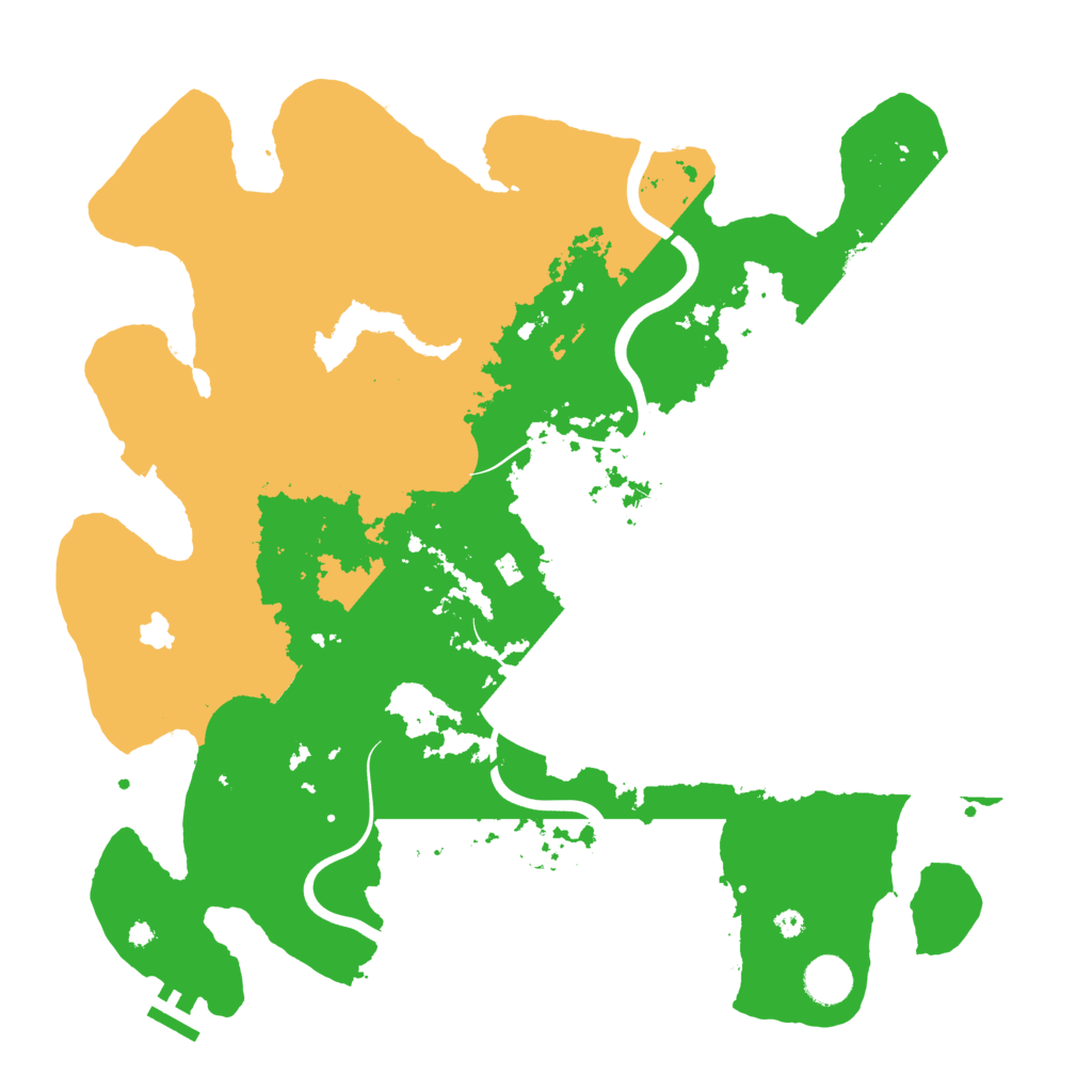 Biome Rust Map: Procedural Map, Size: 4000, Seed: 504433885