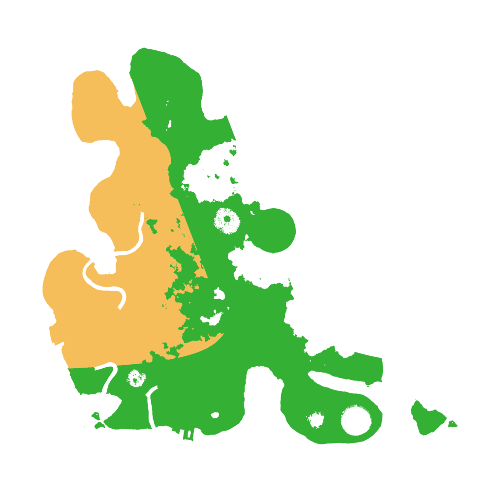 Biome Rust Map: Procedural Map, Size: 3000, Seed: 815024727