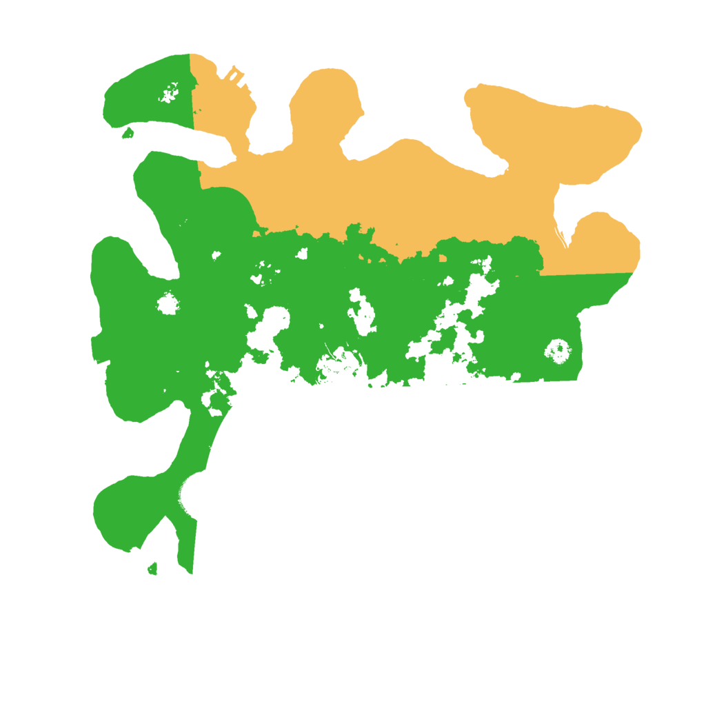 Biome Rust Map: Procedural Map, Size: 3000, Seed: 1382478632