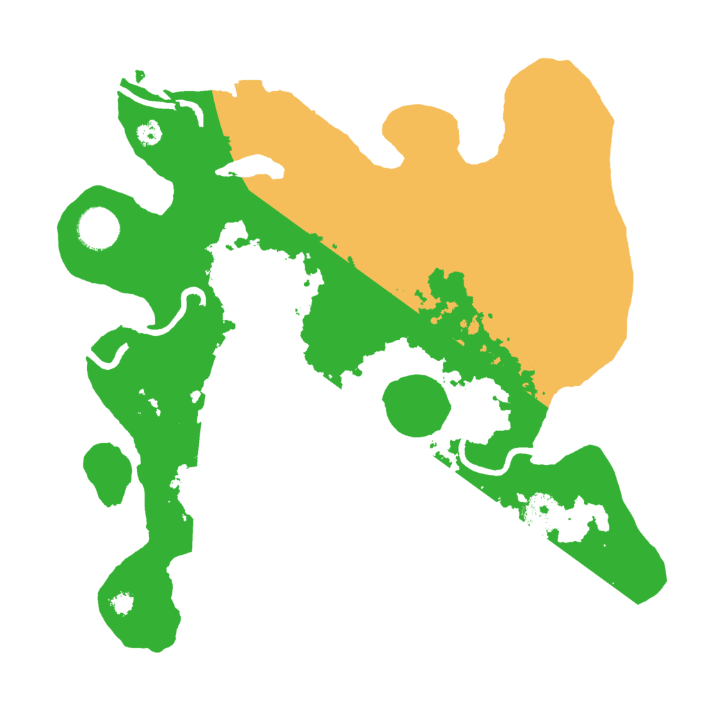 Biome Rust Map: Procedural Map, Size: 3000, Seed: 1623425