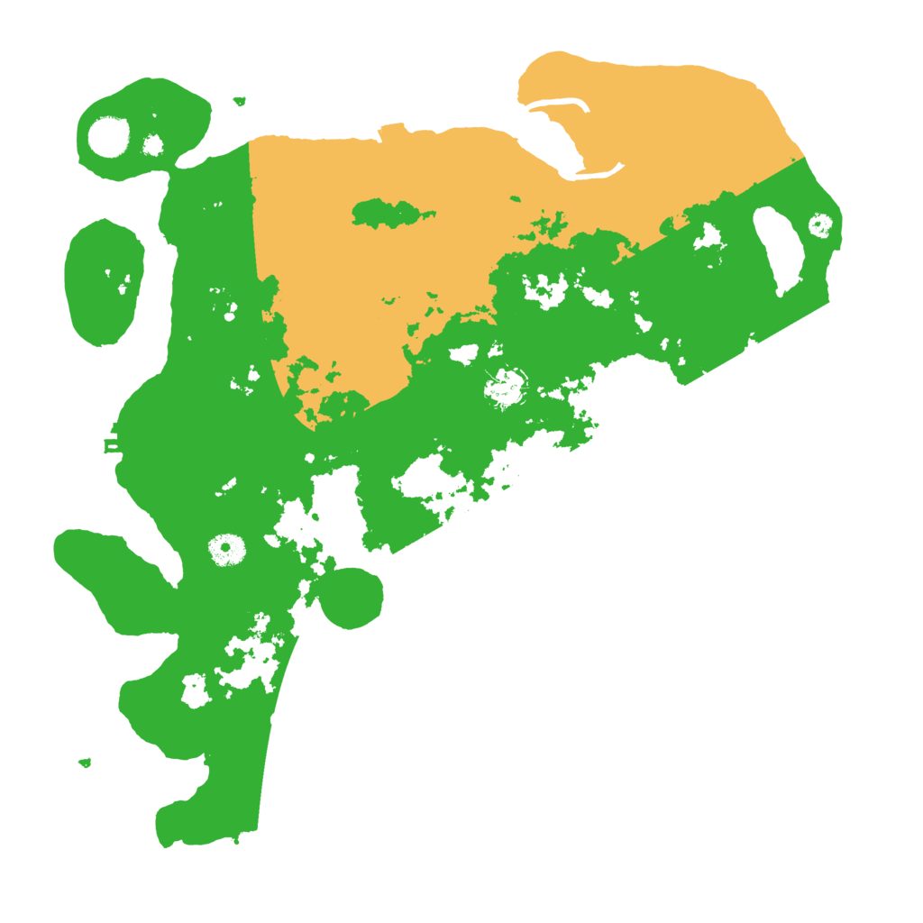 Biome Rust Map: Procedural Map, Size: 4000, Seed: 898989