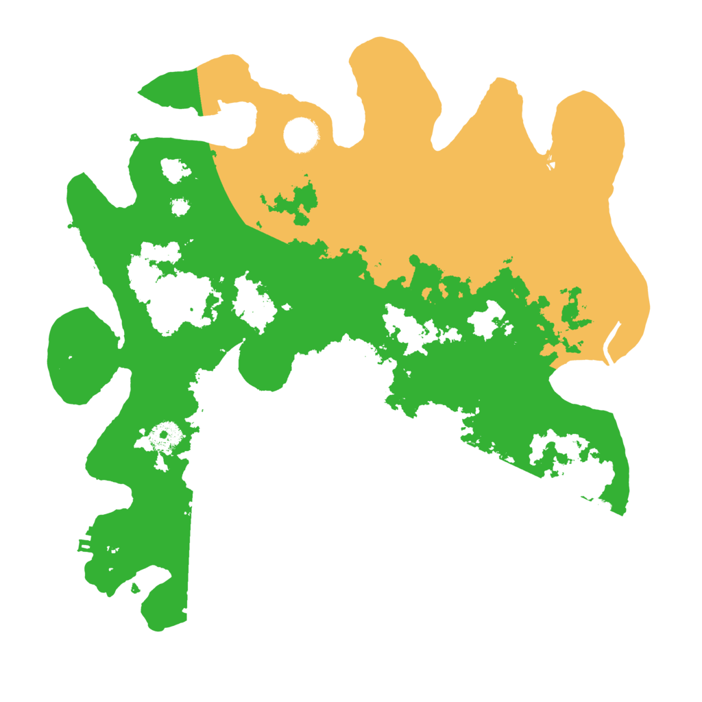 Biome Rust Map: Procedural Map, Size: 3500, Seed: 1173689957