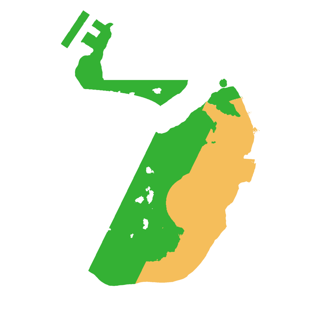 Biome Rust Map: Procedural Map, Size: 1600, Seed: 2024