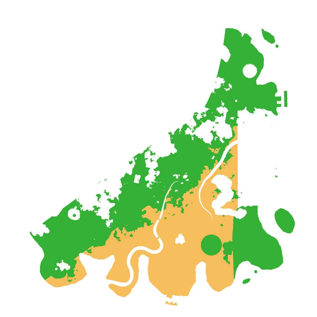 Biome Rust Map: Procedural Map, Size: 4000, Seed: 1238
