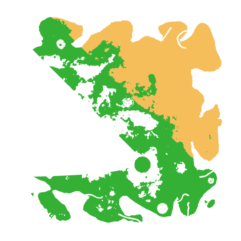 Biome Rust Map: Procedural Map, Size: 4000, Seed: 7231