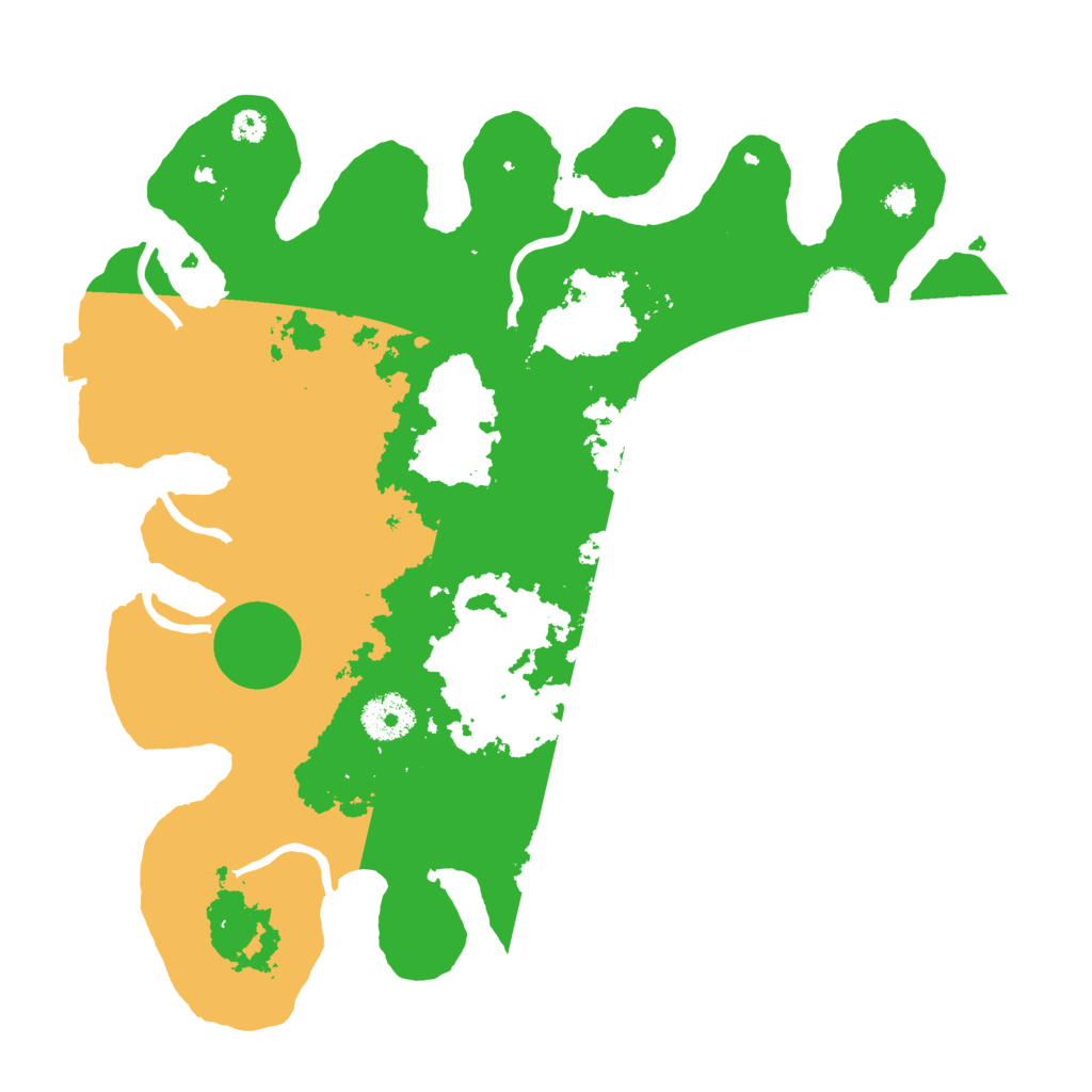 Biome Rust Map: Procedural Map, Size: 3300, Seed: 346175966