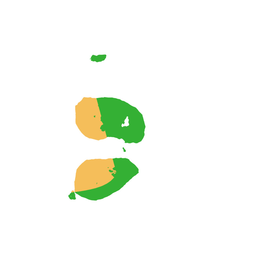 Biome Rust Map: Procedural Map, Size: 1600, Seed: 1365