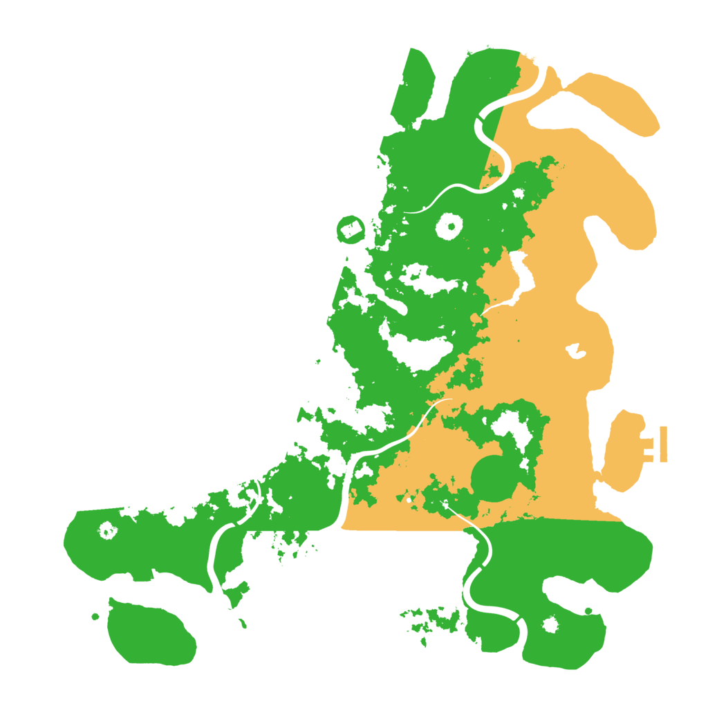 Biome Rust Map: Procedural Map, Size: 4000, Seed: 1809094423