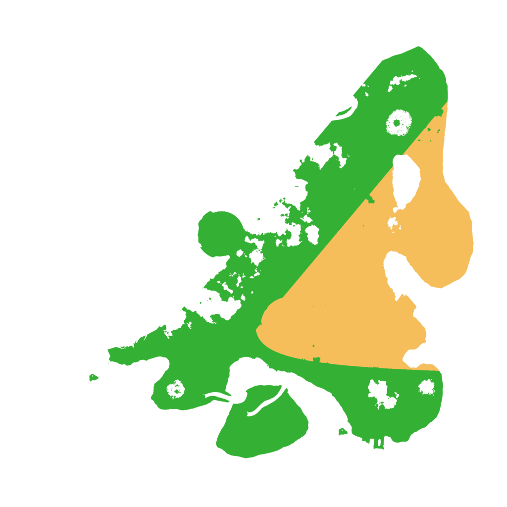 Biome Rust Map: Procedural Map, Size: 3000, Seed: 1965963049