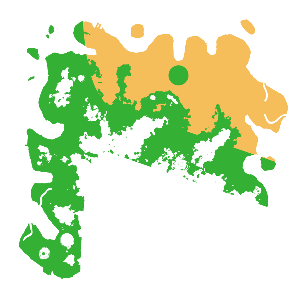 Biome Rust Map: Procedural Map, Size: 4000, Seed: 21475