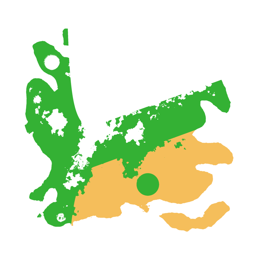 Biome Rust Map: Procedural Map, Size: 3000, Seed: 773828
