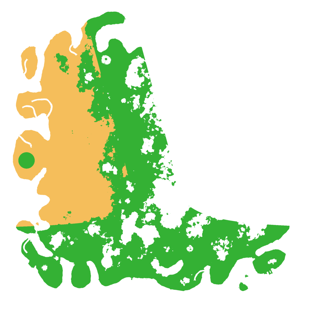 Biome Rust Map: Procedural Map, Size: 5000, Seed: 354781105