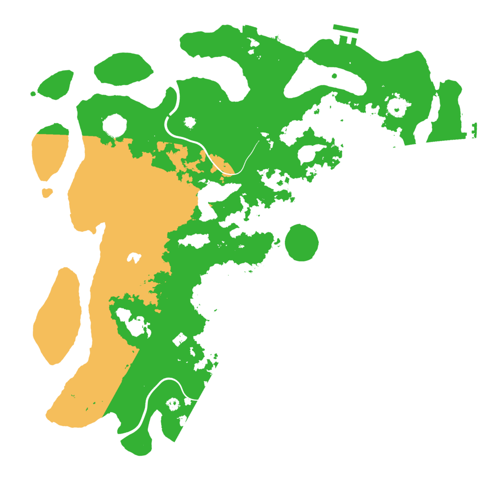 Biome Rust Map: Procedural Map, Size: 4000, Seed: 1339359799
