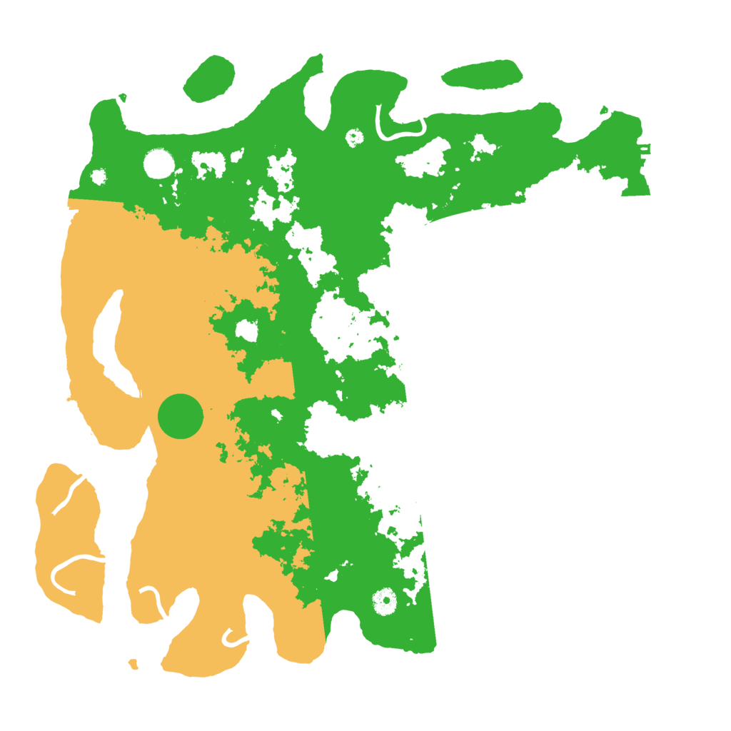 Biome Rust Map: Procedural Map, Size: 4250, Seed: 1111129272